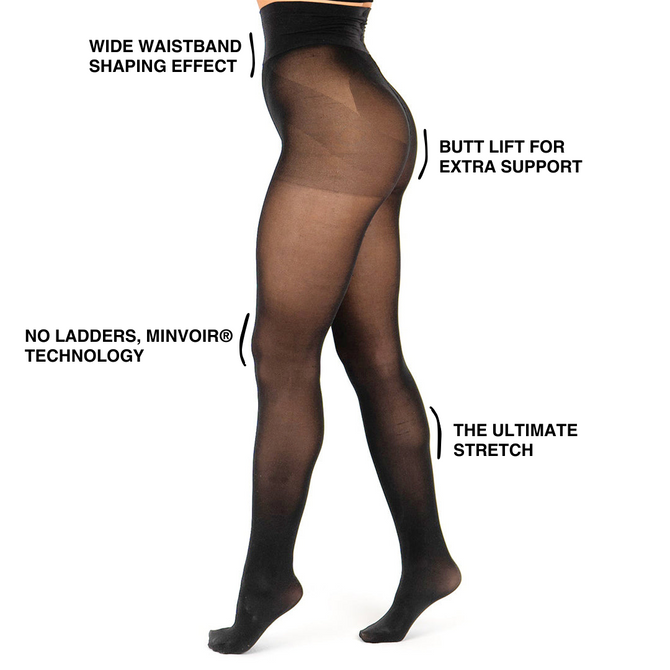 Maria – Laufmaschenfreie, Formende Strumpfhose 80 Denier