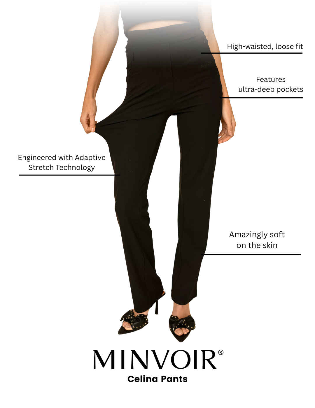 Pantalon Droit Confort Celina