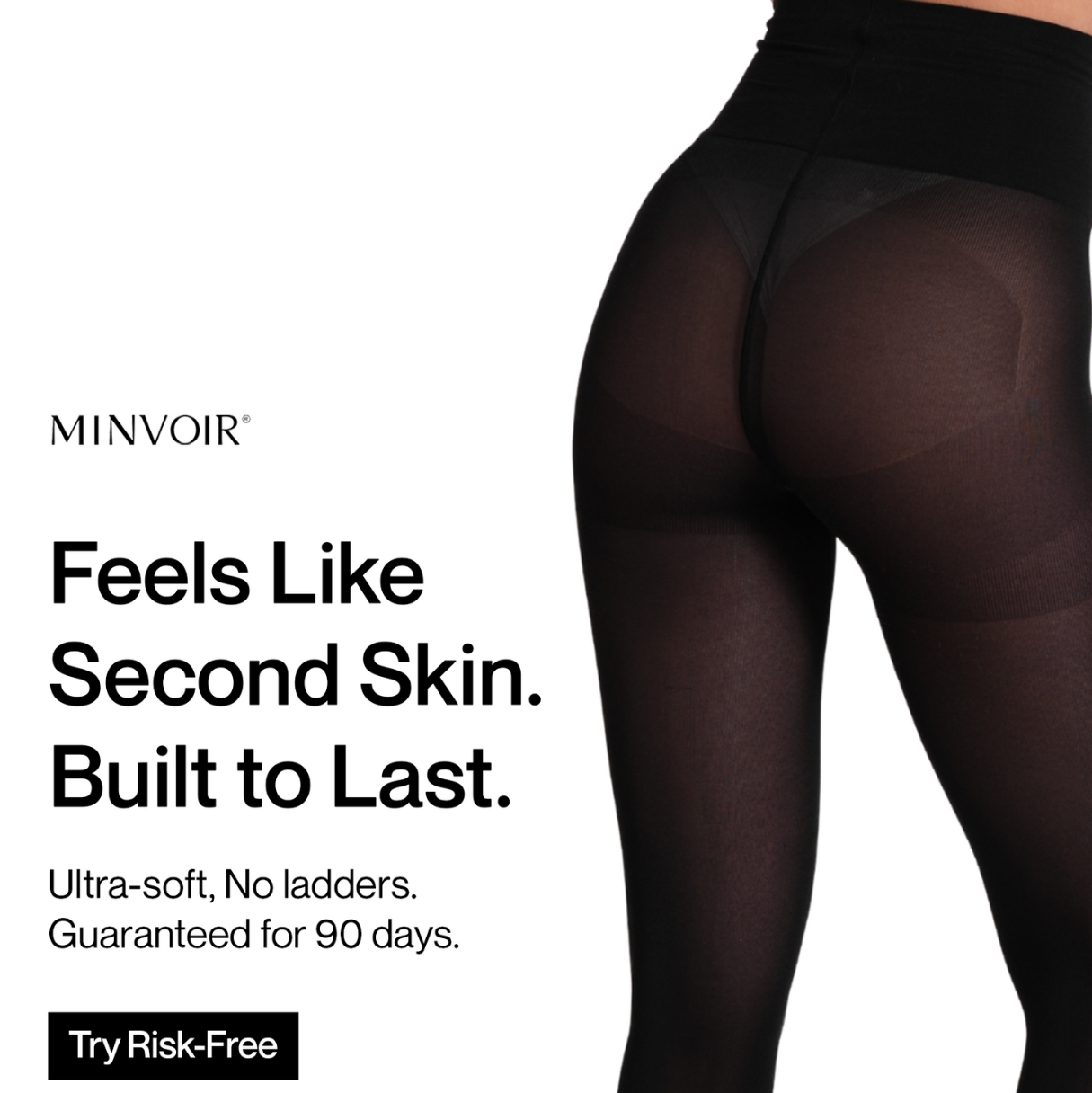 Mila Nude Ladder-Free Tights 30 Denier