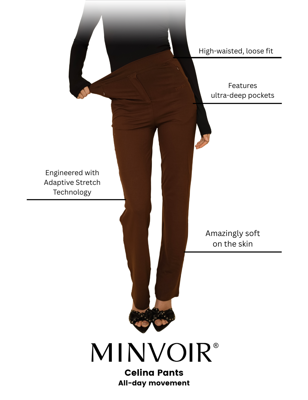 Pantalon Droit Confort Celina