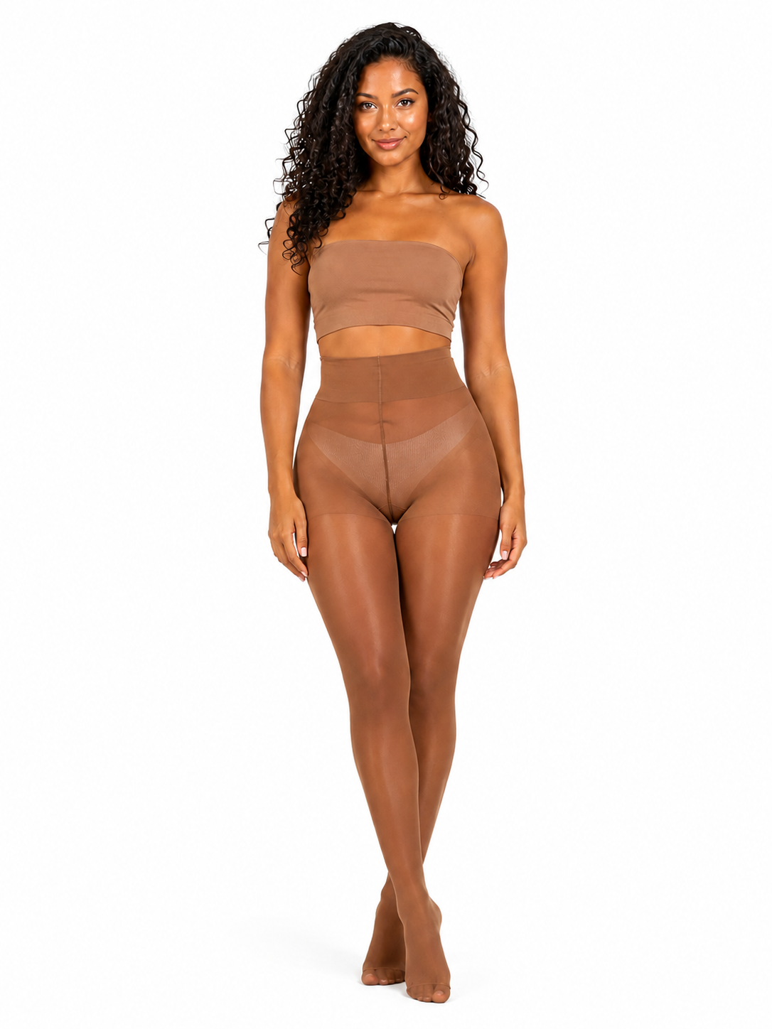 Mila Nude Collants 30 Deniers Anti-Déchirure